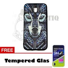 QCF TPU Case Luxo Rimba Samsung Galaxy J7 Pro J730 / Soft Case Forest Animals Wolf + GRATIS Tempered Glass For Samsung J7 Pro J730 / Softshell Animals Wild / Casing Hewan Buas / Casing Samsung - 2