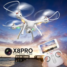 Quadcopter Drone SYMA X8PRO dengan GPS dan Kamera Wifi HD FPV2.4G 4CH