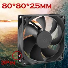 Tenang 8 Cm/80mm/80X70x25mm 12 V Daftar Harga PC/CPU Silent Cooling Case Fan untuk Radiator MOD