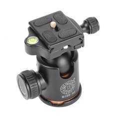 QZSD Q02 Kamera Tripod Ball Head dengan Pelepasan Rilis Cepat 1/4