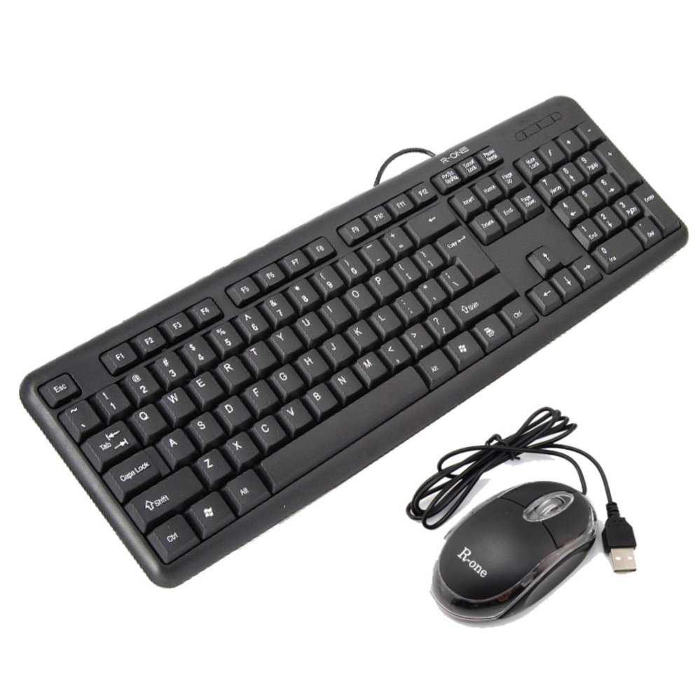 R-One - Paketan Keyboard + Mouse - USB