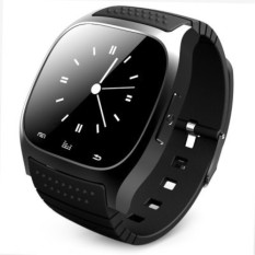 R-Watch Bluetooth M26 SMS Anti Hilang 1.4 Smart LED Light Tampilan Smart Watch Hitam