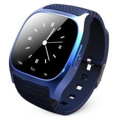R-Watch Bluetooth M26 SMS Anti Hilang 1.4 Smart LED Light Tampilan Smart Watch Blue