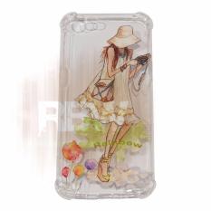 Rainbow Anti Crack Case Animasi Oppo F1S Selfie Expert Ladies Photographer / Silikon Case Unik Anti Crack Custom Casee Gadis Topi Kamera / Shockproff Casing Oppo A59 / Case Gambar Ilustrasi - 12