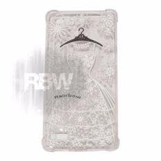 Rainbow Anti Crack Case Animasi Oppo Neo 7 A33 White Dress Luxurious / Silikon Case Unik Anti Crack Custom Casee Gaun Putih Mewah / Shockproff Casing Oppo A33 / Case Gambar Ilustrasi - 14
