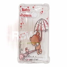 Rainbow Anti Crack Case Animasi Xiaomi Redmi 3 Pro Baby Shower / Silikon Case Unik Anti Crack Custom Case Bear Parasut / Shockproff Casing Xiaomi 3Pro / Case Gambar Ilustrasi - 4