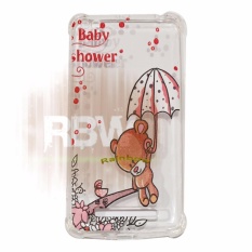 Rainbow Anti Crack Case Custom Xiaomi Redmi 4A Baby Shower / Silikon Case Unik Xiaomi Anti Crack Case Animasi Baby Bear / Shockproff Casing Xiaomi 4A / Jelly Case Gambar Ilustrasi - 4