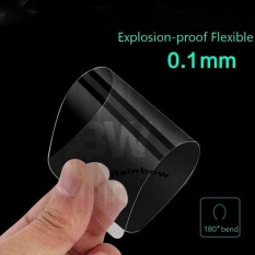 Rainbow Anti Gores Sony Xperia C3 / C3 Dual / Screen Protector Sony Xperia C3 Dual / Pelindung Layar Hp Sony / Antigores Flexible / Anti Scratch Lentur - Clear