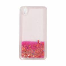 Rainbow OPPO A37 NEO 9 Softshell Water Sparkle Back Case Anti Pecah / Ultrathin Jelly Sillicone / Soft Case / Casing HP Glitter Polos - Glitter Pink Tua