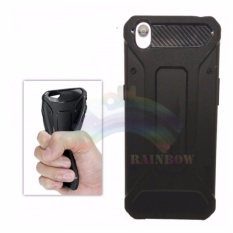 Rainbow Oppo Neo 9 A37 Soft Case Ultra Rugged Capsule Slim Air Cushion Tecknologi Line Glossy Design & Spider Interior Anti Slip Anti Shock / TPU Silikon Back Cover / Silicone Case / Softshell / Case Hp / Casing Oppo Neo 9 A37 - Hitam