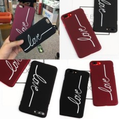 Rainbow Situs Penjualan Terlaris Cinta Cetak Baru Penjualan Terlaris Sarung Keras Telepon Coque Fundas untuk Sarung iPhone untuk iPhone 6 6 S 6 Plus 7 7 Plus 8 8 Plus Beberapa Model-Hitam-iPhone 6 Plus-Internasional