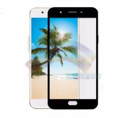 Rainbow Tempered Glass Oppo F1s Selfie Expert A59 Temper Full Black Screen Coverage / Anti Gores Kaca 9H / Screen Protector / Pelindung Layar / Temper Glass Oppo F1S (Depan Only) - Hitam