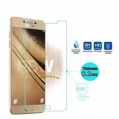 Rainbow Tempered Glass Samsung Galaxy C7 / Temper Glass Samsung C7 / Anti Gores Kaca Screen Protector Samsung C7 / Pelindung Layar / Temper Samsung C7 - Clear