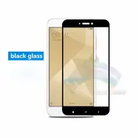 Rainbow Tempered Glass Xiaomi Redmi 4X Temper Black Full Screen Coverage / Anti Gores Kaca 9H / Screen Protector / Pelindung Layar / Temper Glass Xiaomi ...