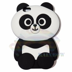 Rainbow Vivo Y67 Silicone Softcase 3D Boneka Panda Chubby Imut / Case HP / Silikon HP / Softcase Kartun / Soft Back Case Unik Lucu / Case Karakter Funny / Casing Hp / Casing Vivo - Panda Gemes