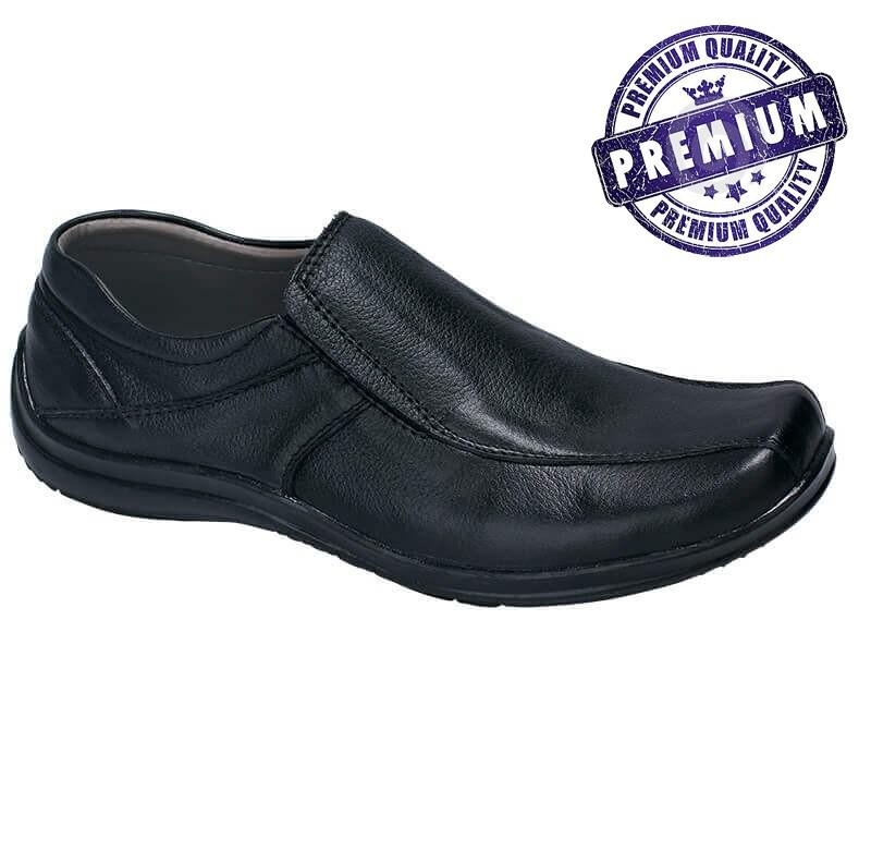 Raindoz Sepatu Formal Pria Hitam - RMP 096