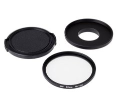 Rajawali Adapter Dan Filter UV 52mm for Xiaomi Yi - Hitam