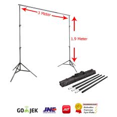 Rajawali Background Stand Foto Studio 190x300cm