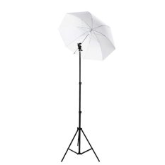 Rajawali Light Stand + Flash Holder + Payung Transparant 33