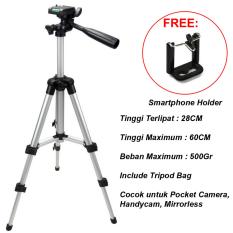 Rajawali Mini Tripod MK-88 for Camera - Handycam - Smartphone - Mirrorless