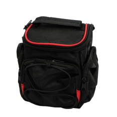Rajawali Prosumer Camera Bag S-07 Hitam Garis Merah for Nikon L320 - 330 - Canon SX510 - 520 - 400 - Sony H200-300