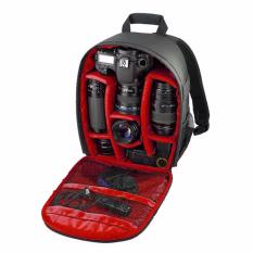 Rajawali Tas Kamera Backpack BX-71 - Hitam Merah - For DSLR/Mirrorless