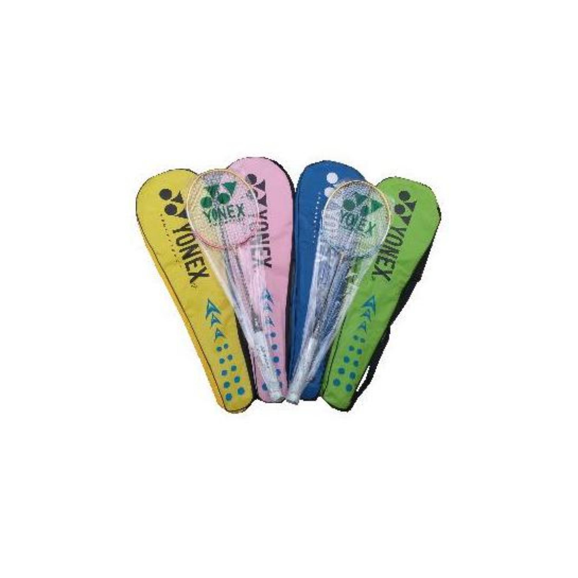Raket Badminton Set 2 Pcs Dilengkapi Tas Raket - Set Racket Bulutangkis 2pcs Disertai Tas Racket