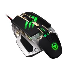 Ray Teknologi Diamond Laser Game mouse Memori Yang Ditentukan Sendiri Light 7 Kunci Jaringan Kopi Cafe Desktop Notebook Mouse- INTL