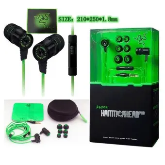 Oem Quality Daftar Update Source Razer Hammerhead Pro Isolasi Kebisingan Stereo Bass Bass Hammer Game Gaming