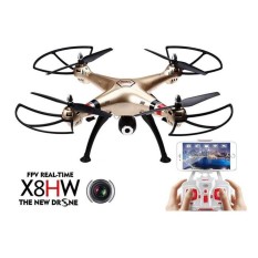 Promo Lazada Februari 2019 RC Quadcopter Syma X8HW WIFI FPV Real-time Headless Drone HD Camera Cocok Untuk HP Oppo Xiaomi Redmi Note Vivo Samsung Galaxy S10