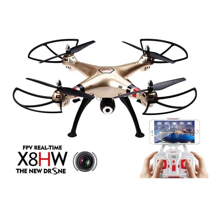 Promo 2019 RC Quadcopter Syma X8HW WIFI FPV Real-time Headless Drone HD Camera Cocok Untuk HP Oppo Xiaomi Redmi Note Vivo Samsung Galaxy S10 Promo 2019 RC Quadcopter Syma X8HW WIFI FPV Real-time Headless Drone HD Camera Cocok Untuk HP Oppo Xiaomi Redmi Note Vivo Samsung Galaxy S10