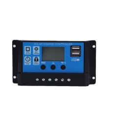 Ready Stock Audio Electronics 30A USB Solar Panel System Battery Regulator Charge Charging Controller 12/24V - intl