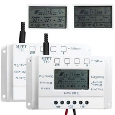 Ready Stock Audio Electronics 40A LCD 3 Timer 12 V/24 V MPPT Solar Panel Regulator KONTROL USB 5 V Charger Controller-Intl