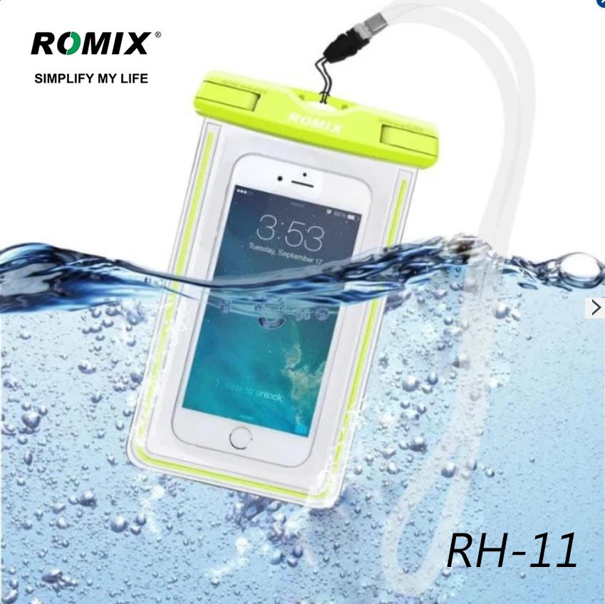 [READY STOCK - High Quality - FAST DELIVERY] ROMIX Waterproof Case, New Type PVC Waterproof Phone Case, Universal Dry Bag for iPhone X/8/ OPPO/ VIVO / Galaxy/ LG/ HTC