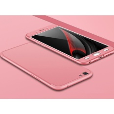 Siap Stok-Jen Case Oppo F1S/A59 GKK Mewah 360 Gelar Penuh Perlindungan Ultra Tipis Pelindung Buah keras Case KO4L1M (Warna: hitam)-Internasional