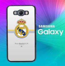 Real Madrid Logo J0382 Casing Custom Hardcase Samsung Galaxy E5 2015 Case Cover
