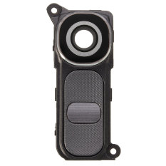 Kaca Penutup Lensa Kamera Belakang Bingkai/dudukan Sepeda untuk LG G4 H815 H810 H811 VS986 S Hitam-Internasional