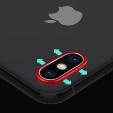 Belakang Belakang Kamera Pelindung Pelindung Lensa Case Lingkaran Sarung untuk Apple iPhone X-Internasional