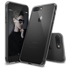 Rearth iPhone 7 Plus / 8 Plus Case Ringke Fusion - Smoke Black
