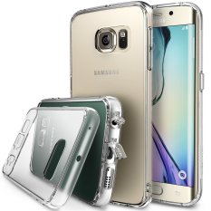 Rearth Samsung Galaxy S6 Edge Case Ringke Fusion - Crystal View