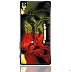 Red Hulk Vs Green Hulk F0212 Sony Xperia Z5 Premium Custom Hard Case
