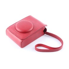 Merah PU Kulit Kasus Digital Kamera Kemasan Tas ForFujifilmXQ1XQ2 XF-1 XF1 Kamera Digital-Internasional
