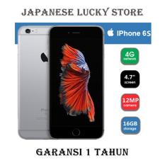 APPLE IPHONE 6S 16GB SPACE GREY - 4G LTE - GARANSI 1 TAHUN