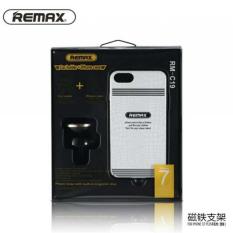 Remax 360 Degrees Mobile Car Holder with Casing iPhone 7 Plus - RM-C19 - White