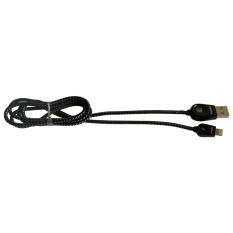 Remax Fast Charging Travel With Dream And Transmission 1200mm Lightning 8-pin USB Data Sync Charging Cord Cable For Apple iPhone 5s/5c/5,6 Plus / 6s Plus / 6 / 6s - Black / Hitam