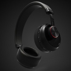 REMAX RB-500HB Headband Stereo Musik Nirkabel Bluetooth Headphone, untuk IPhone, Galaxy, Huawei, Xiaomi, LG, HTC dan Ponsel Cerdas Lainnya (Hitam)-Intl