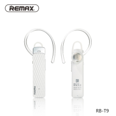 Remax RB-T9 HD Voice Bluetooth Headset Earphone HandsFree - Putih