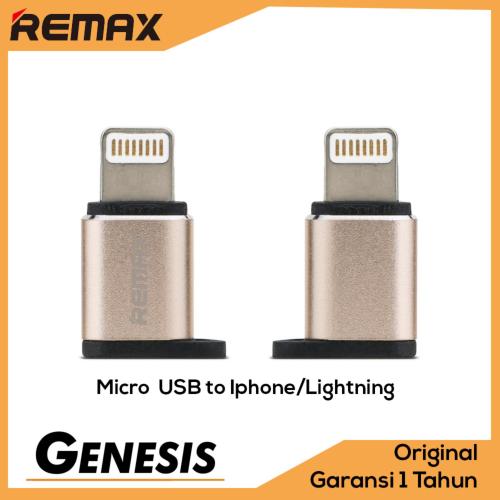 Remax Visual OTG Adapter Micro USB To Apple iPhone Lightning pin