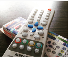 Remote TV Phillips model TV Tabung