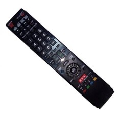 Diganti Remote Control Kompatibel untuk Sharp LC-70LE755U LC-60LE750U LC-60LE632U LC-60LE810UN LC46LE835U LC-70LE734UN AQUOS LED LCD HD TV dengan NETFLIX 3D Tombol-Internasional